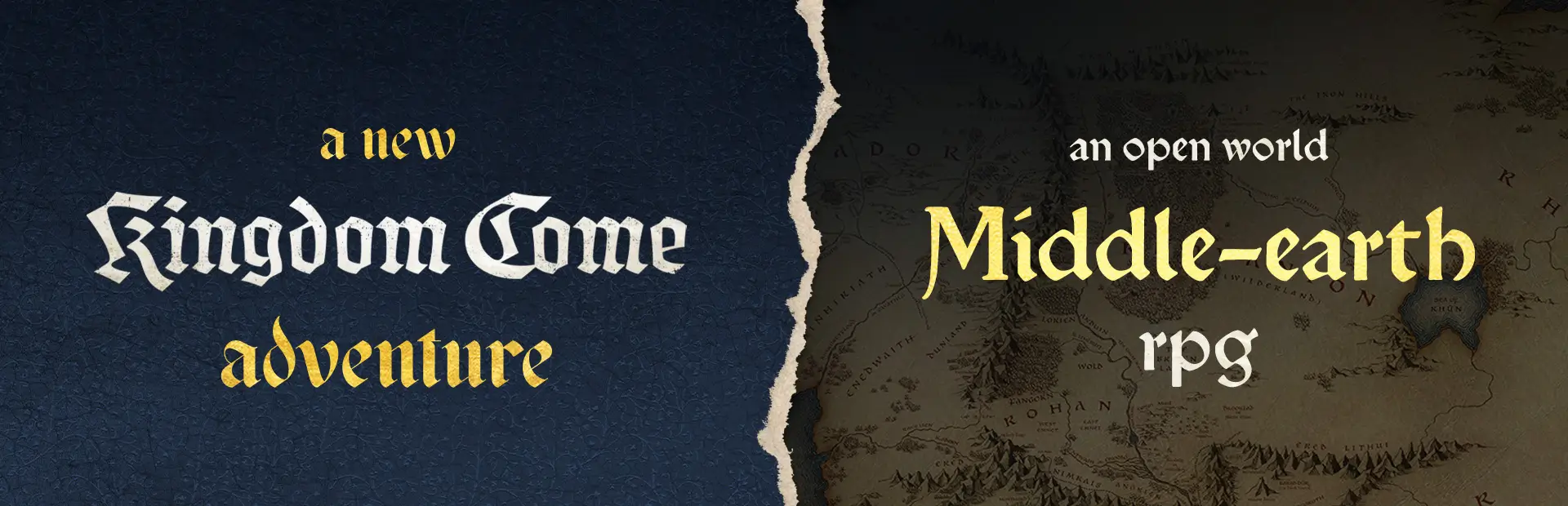 Anúncio da Warhorse Studios para um novo Kingdom Come e um RPG ambientado na Terra-média
